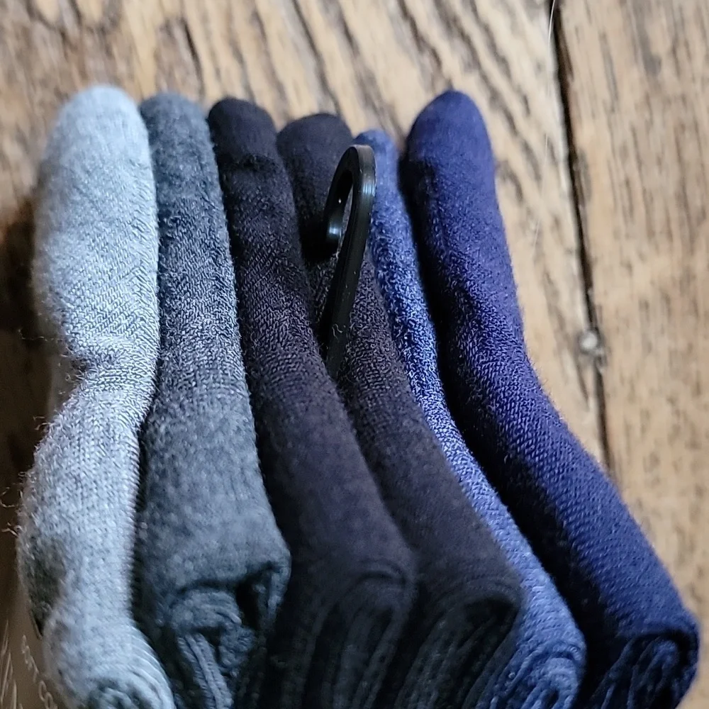 Lauren Ralph Lauren/6 Pack Roll-Top Trouser Socks